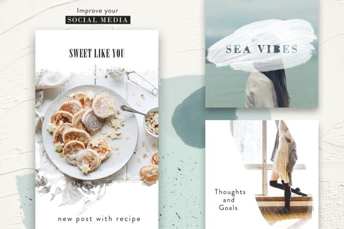 براش اکریلیک abstract acrylic smears - تصویر 5