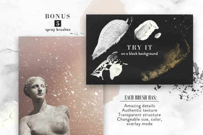 براش اکریلیک abstract acrylic smears - تصویر 6