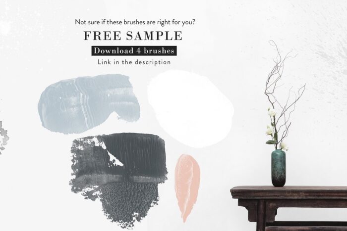 براش اکریلیک abstract acrylic smears - تصویر 7