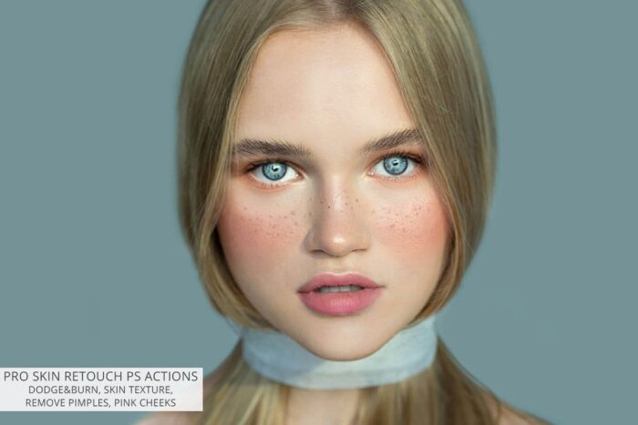 اکشن حرفه ای روتوش صورت Pro Skin Retouch - تصویر 7