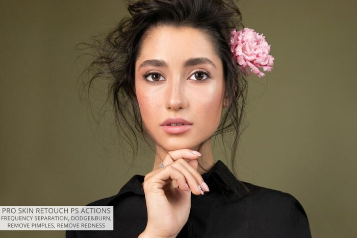 اکشن حرفه ای روتوش صورت Pro Skin Retouch - تصویر 9