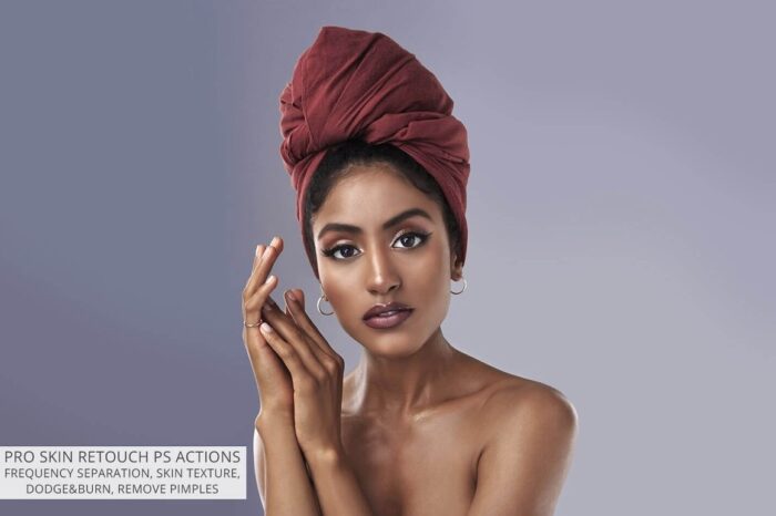 اکشن حرفه ای روتوش صورت Pro Skin Retouch - تصویر 17