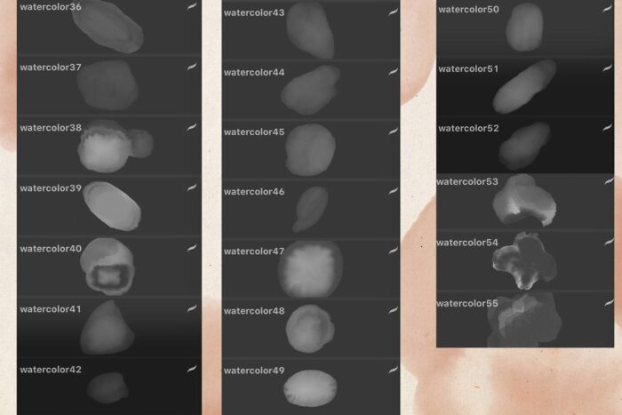 براش آبرنگ Delicate Watercolor - تصویر 3