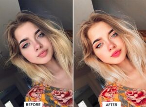 پریست لایت روم Perfect Selfie