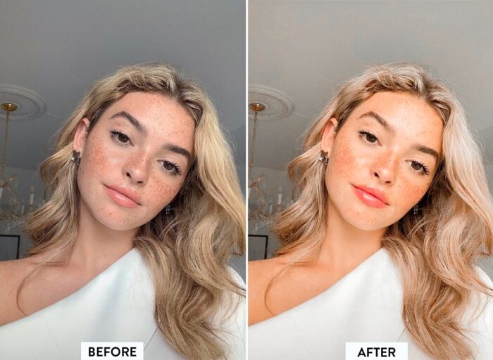 پریست لایت روم Perfect Selfie - تصویر 3