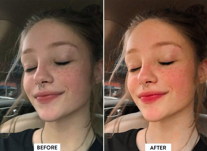 پریست لایت روم Perfect Selfie - تصویر 5