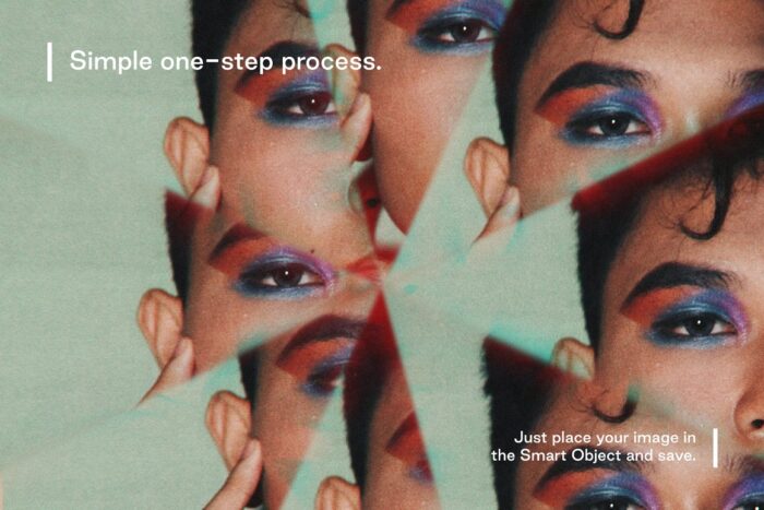 اکشن آیینه ای فتوشاپ Prizm - تصویر 6