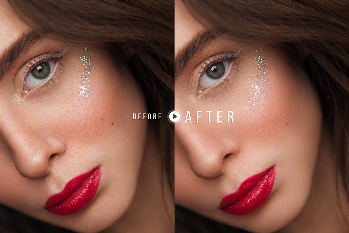 Soft Skin Easy Retouch Action 1