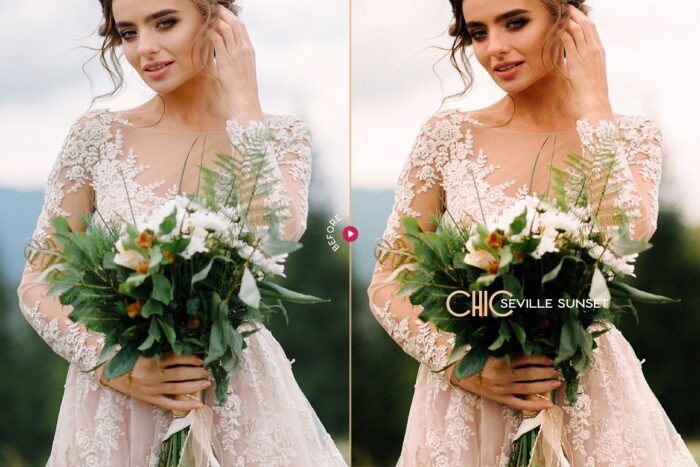 پریست لایت روم chic wedding - تصویر 7