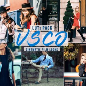 افکت پریمیر VSCO Cinematic LUTs