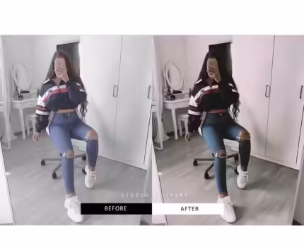 پریست لایت روم موبایل Dark