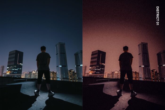 پریست لایت روم Night Film Lightroom Presets - تصویر 3