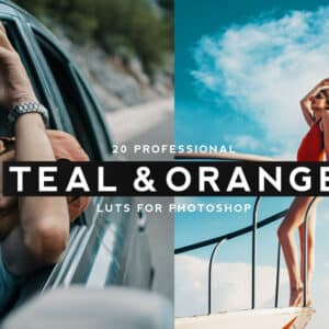 افکت پریمیر Teal & Orange LUTS