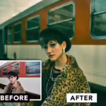 افکت عکس فتوشاپ Green Cinematic