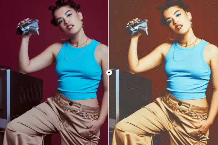 افکت عکس قدیمی لایه باز Vintage - تصویر 4