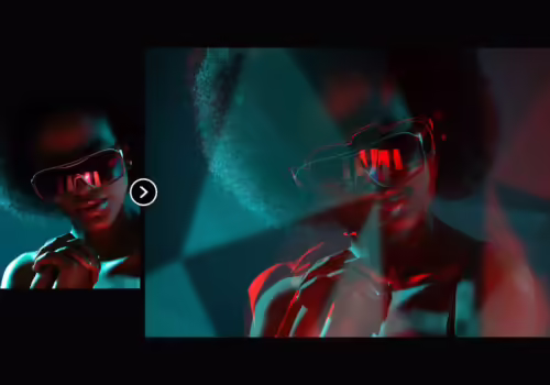 افکت عکس لایه باز Prism Photo Effect